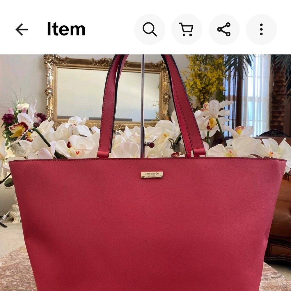 Kate Spade Fuchsia Tote Bag